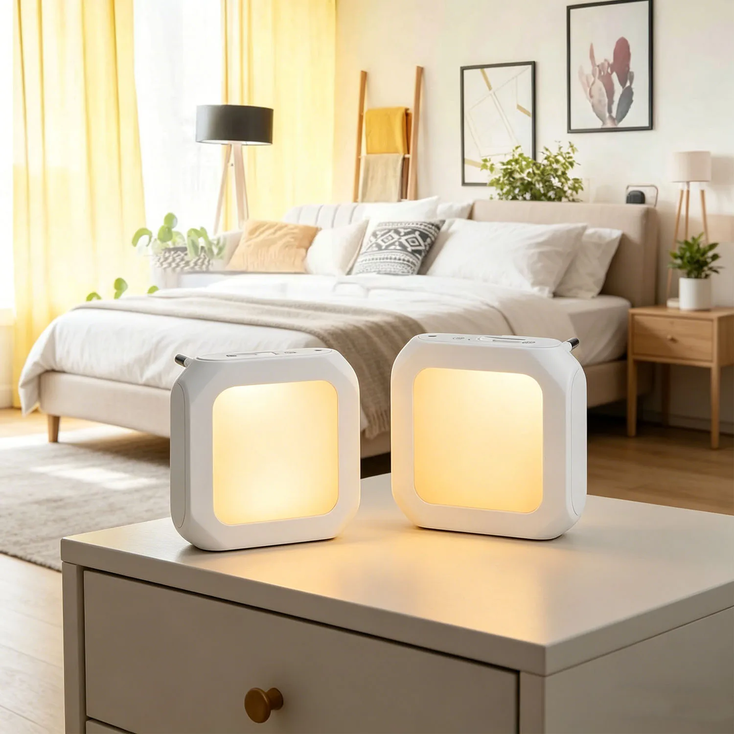 2pcs LED Night Light Socket Night Light with Sliding Dimming Amount, Suitable for Bedroom, Stairs
2pcs LED Night Light Socket Night Light with Sliding Dimming Amount, Suitable for Bedroom, Stairs