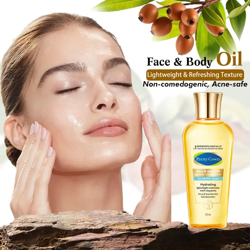 Hydrating Face and Body Oil 125ml Deep Moisture Lightweight Non Greasy Brightening Nourishing Soothing for All Skin Types
Hydrating Face and Body Oil 125ml Deep Moisture Lightweight Non Greasy Brightening Nourishing Soothing for All Skin Types