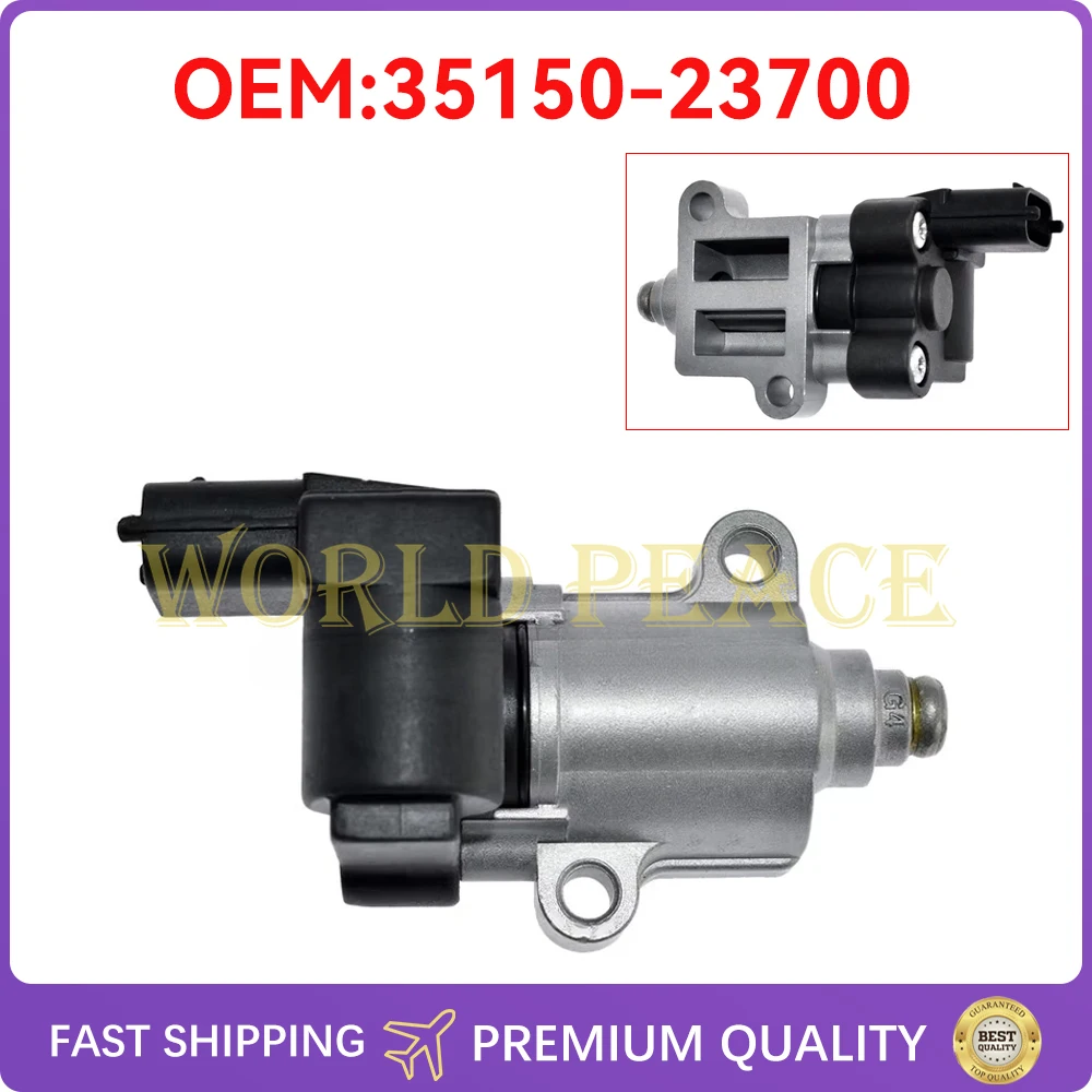 Idle Air Control (IAC) Valve 35150-23700 for 2003-2010 Hyundai Kia 2.0L 3515023700
Idle Air Control (IAC) Valve 35150-23700 for 2003-2010 Hyundai Kia 2.0L 3515023700