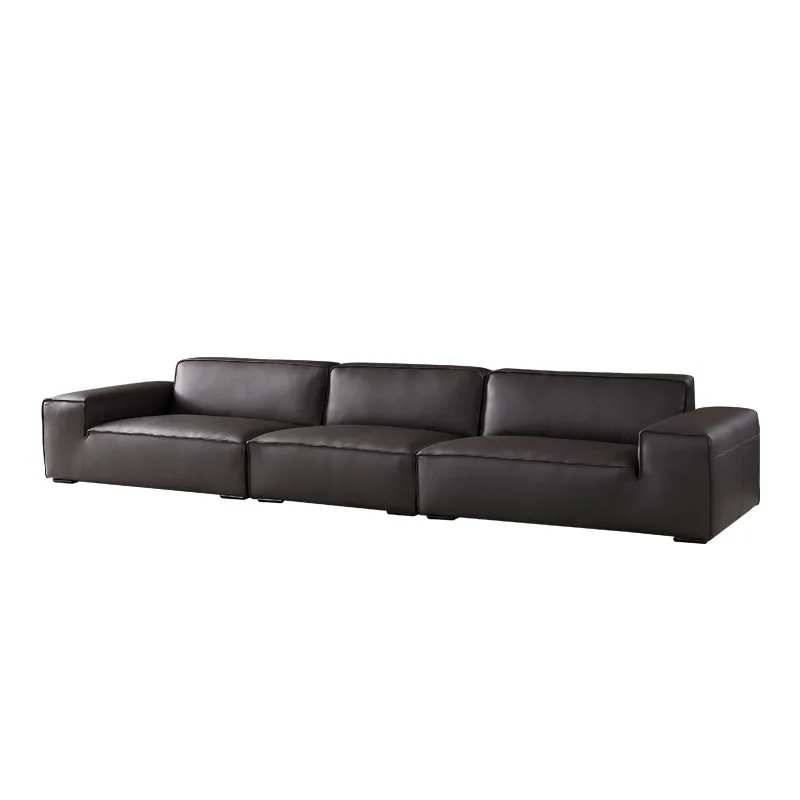 Italian modern simple first layer leather simple home living room
Italian modern simple first layer leather simple home living room