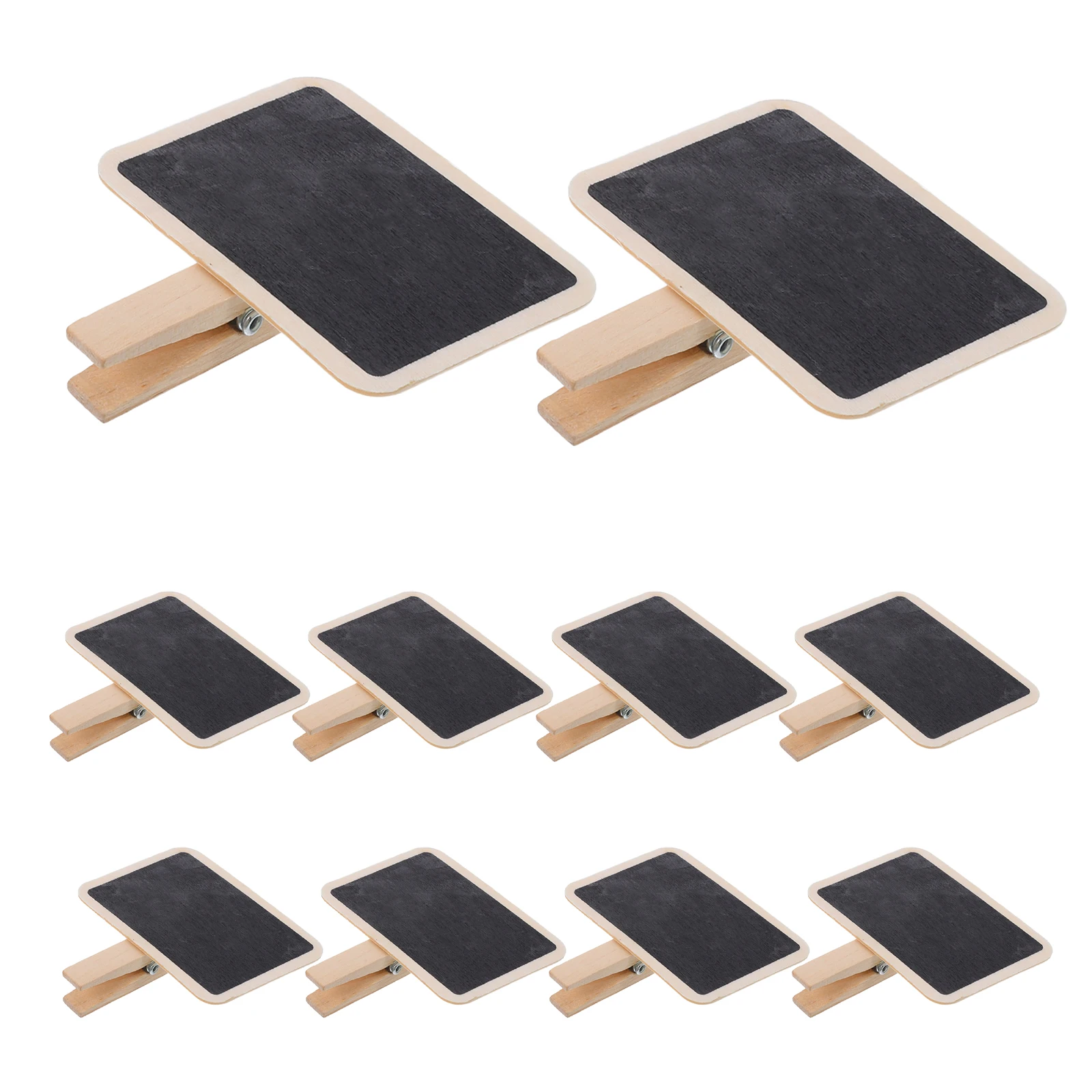 40Pcs Mini Blackboard with Clip Wood Chalkboard Tags for Daily Notes Erasable Message Signs Kitchen Office Use
40Pcs Mini Blackboard with Clip Wood Chalkboard Tags for Daily Notes Erasable Message Signs Kitchen Office Use