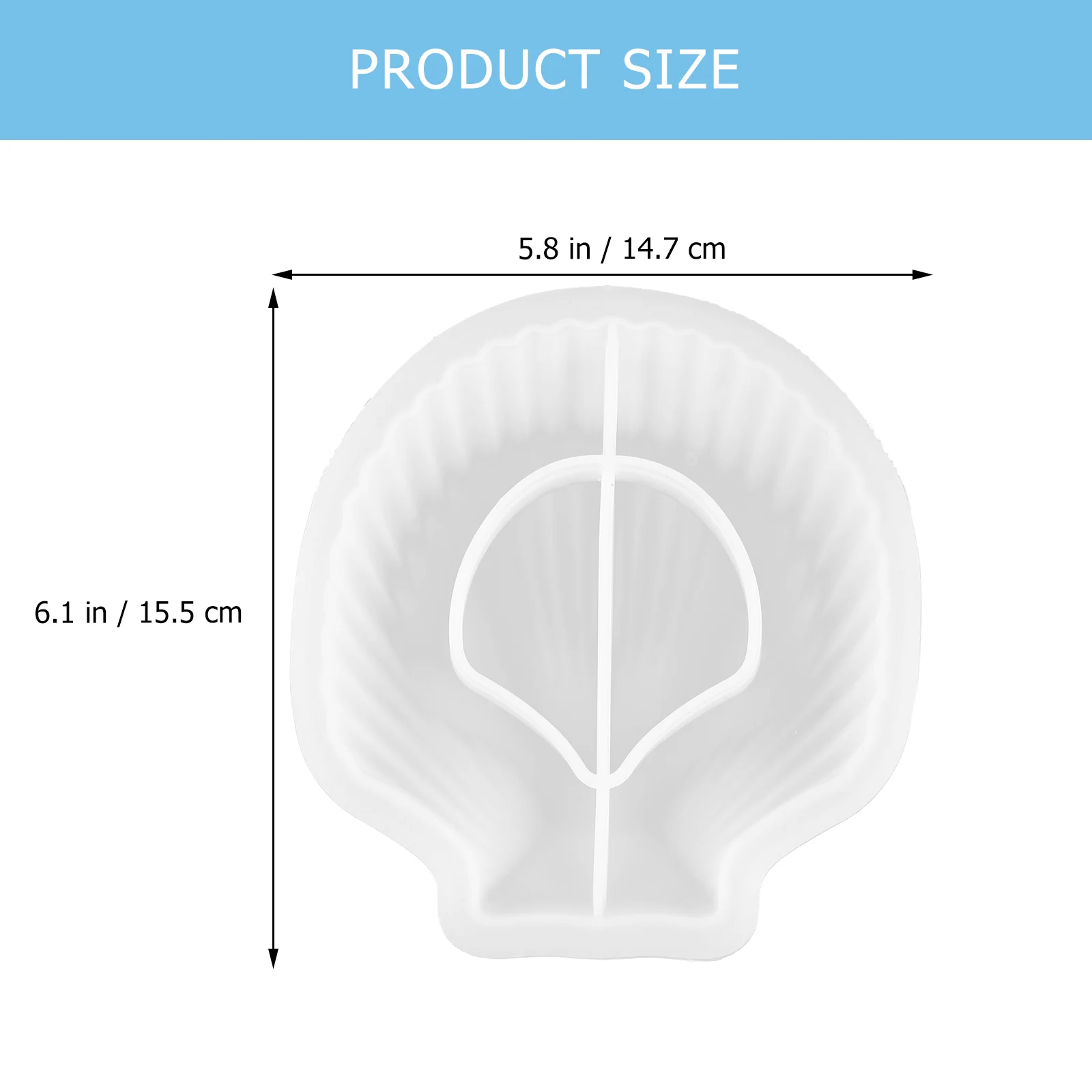 Crystal Epoxy Shell Storage Mold Child Fondant Silica Gel Crafts Silicone Tray Molds for Resin
Crystal Epoxy Shell Storage Mold Child Fondant Silica Gel Crafts Silicone Tray Molds for Resin