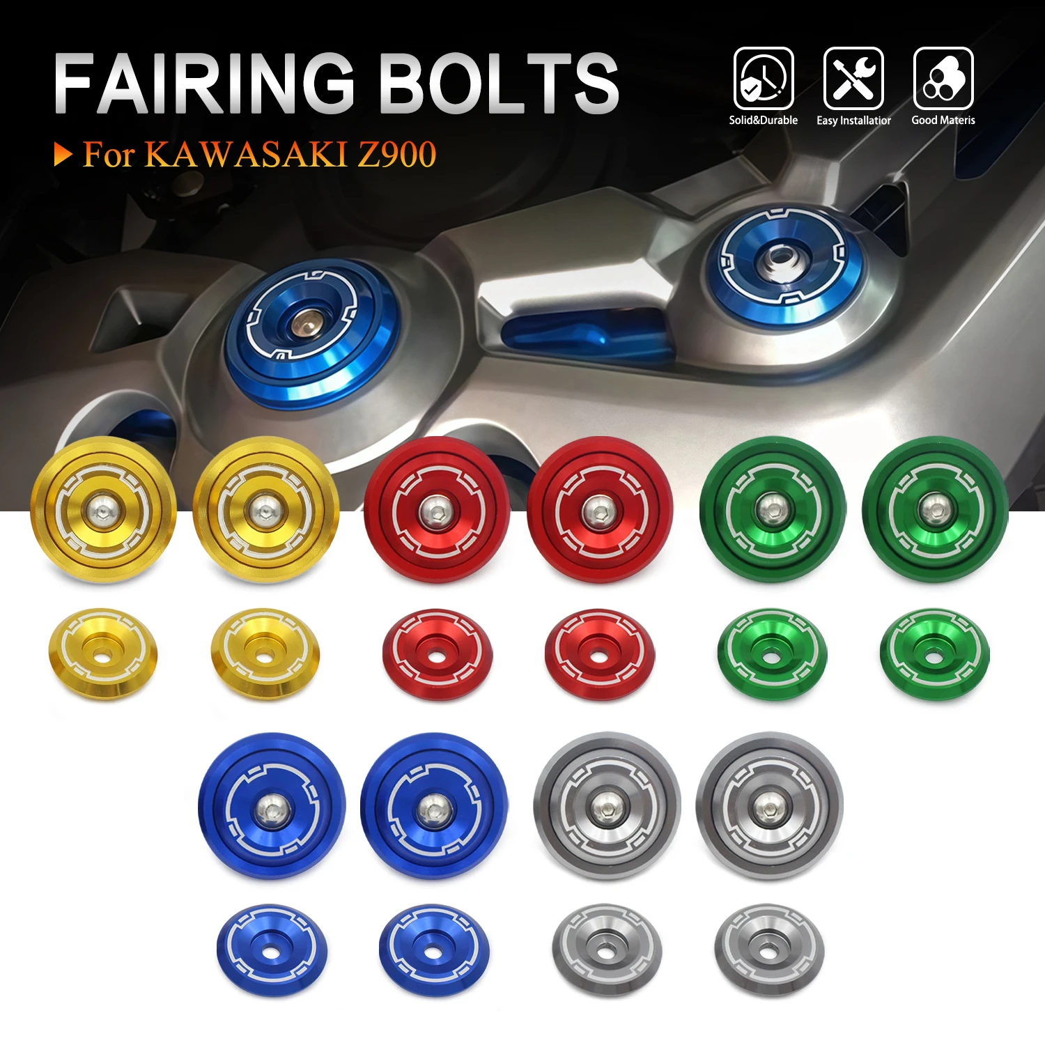 Motorcycle Part For KAWASAKI Z900 2017 2018 2019 2020 Aluminum Frame Hole Cap Cover With Screws Fairing Guard
Motorcycle Part For KAWASAKI Z900 2017 2018 2019 2020 Aluminum Frame Hole Cap Cover With Screws Fairing Guard