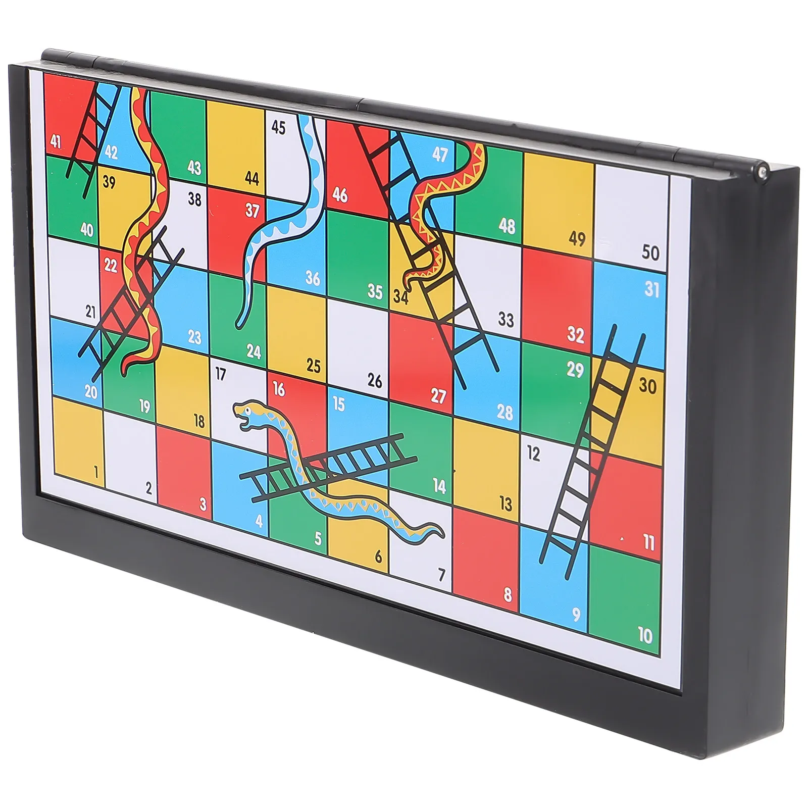 1Set Snakes Ladders Board Game Chess Kit Magnetic Folding Chessboard Pattern Fine Workmanship for Adults Kids Family
1Set Snakes Ladders Board Game Chess Kit Magnetic Folding Chessboard Pattern Fine Workmanship for Adults Kids Family