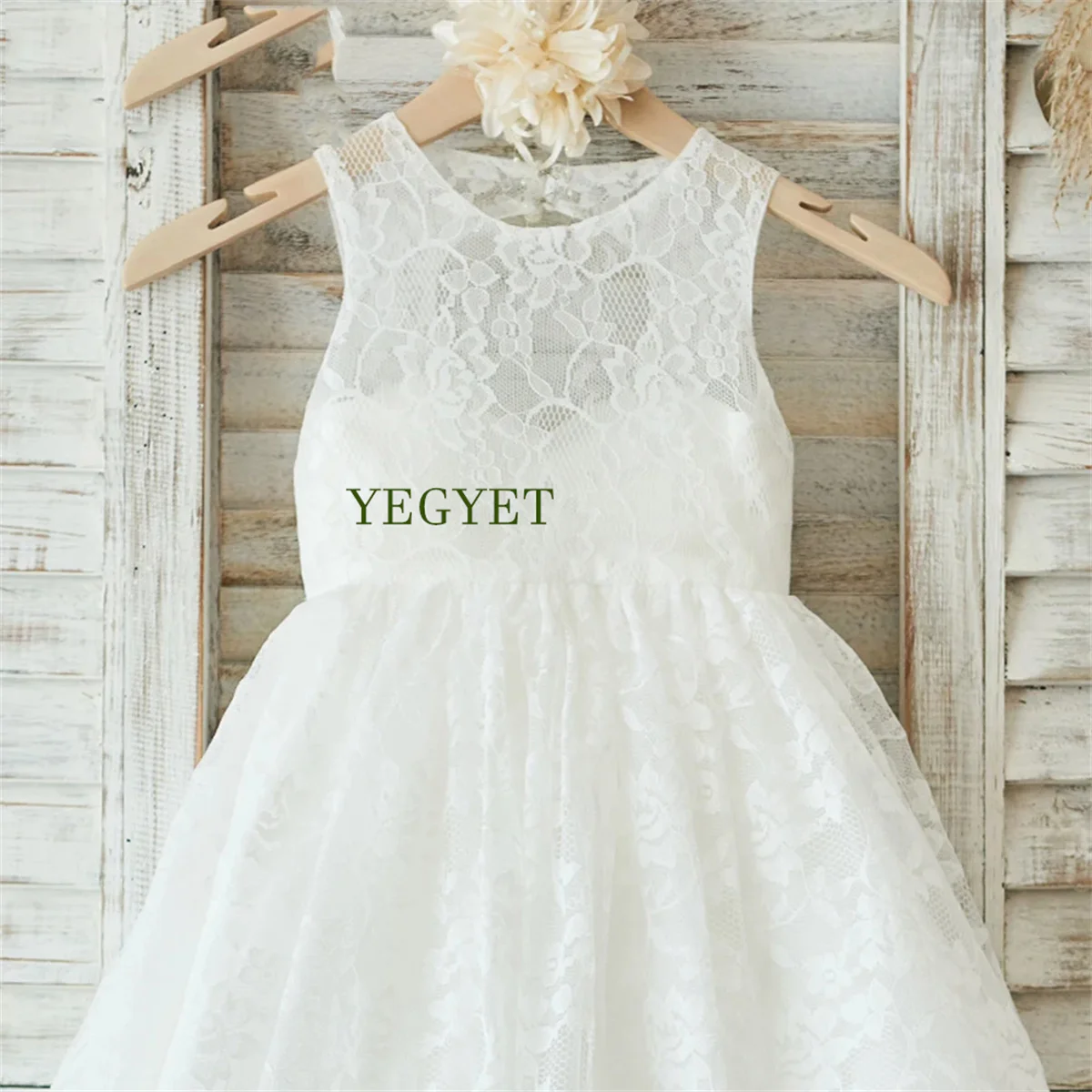 White Lace New Flower Girl Dresses For Weddings Long Kids Formal Gowns Floor Length First Communion Dresses
White Lace New Flower Girl Dresses For Weddings Long Kids Formal Gowns Floor Length First Communion Dresses