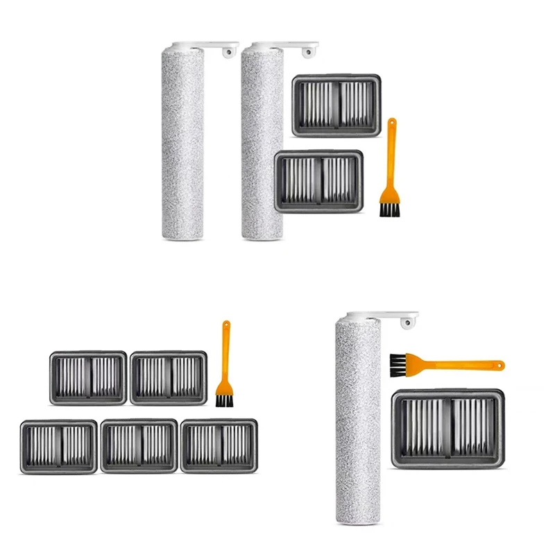 Suitable For Dreame T12/MOVA T20 Smart Wireless Steam Scrubber Roller Brush Filter Consumables
Suitable For Dreame T12/MOVA T20 Smart Wireless Steam Scrubber Roller Brush Filter Consumables