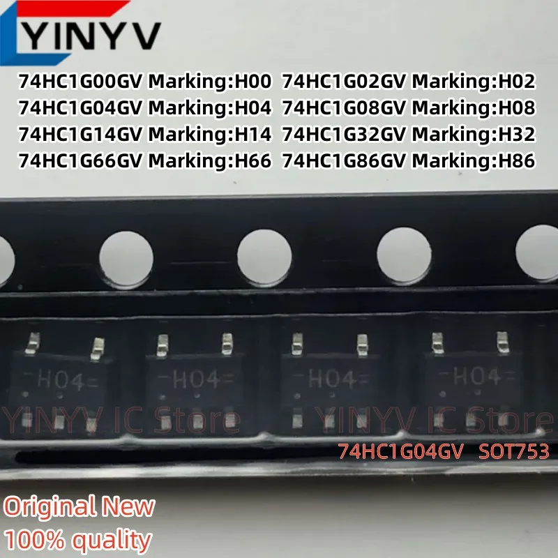 100PCS 74HC1G00GV 74HC1G02GV 74HC1G04GV 74HC1G08GV 74HC1G14GV 74HC1G32GV 74HC1G66GV 74HC1G86GV SOT-753 100% New original
100PCS 74HC1G00GV 74HC1G02GV 74HC1G04GV 74HC1G08GV 74HC1G14GV 74HC1G32GV 74HC1G66GV 74HC1G86GV SOT-753 100% New original
