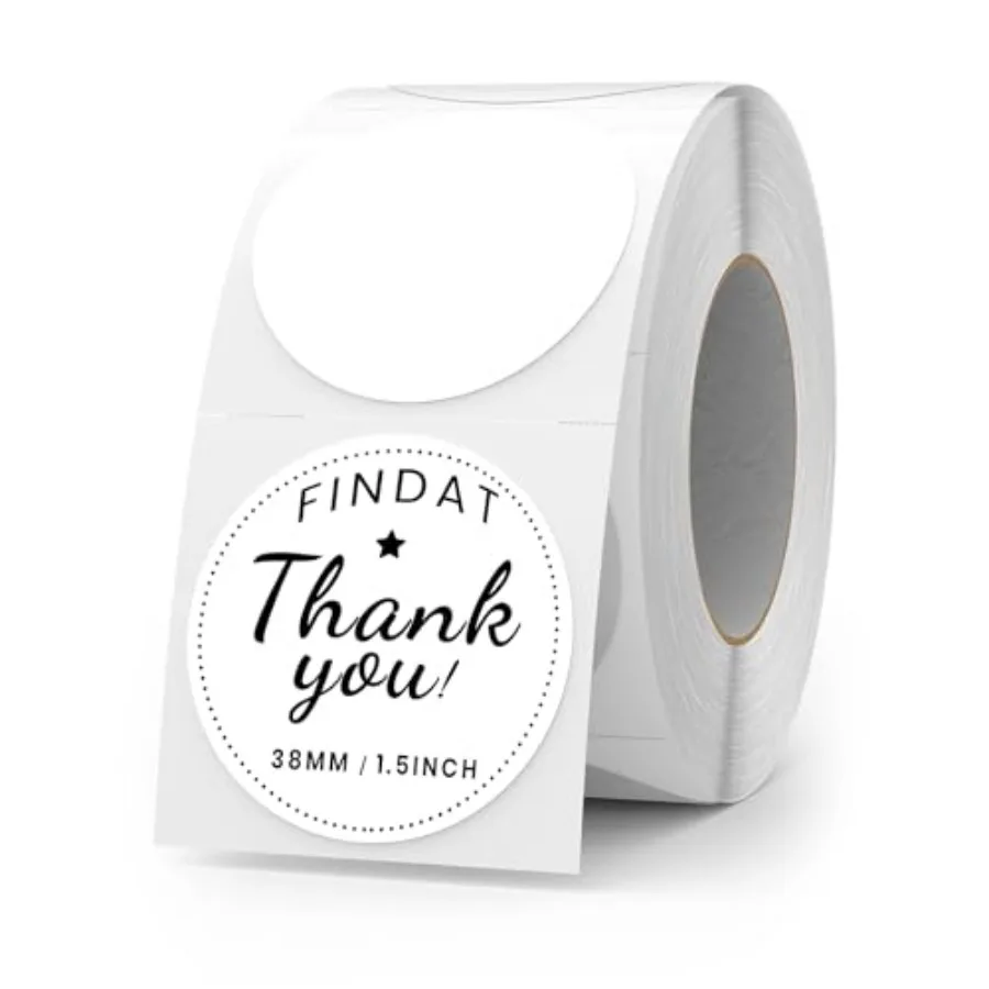 Round Thermal Labels 1.5 Inch Vinyl Circle Waterproof Direct Printer Sticker Self-Adhesive Perforated Name Tag for Logo DIY QR
Round Thermal Labels 1.5 Inch Vinyl Circle Waterproof Direct Printer Sticker Self-Adhesive Perforated Name Tag for Logo DIY QR