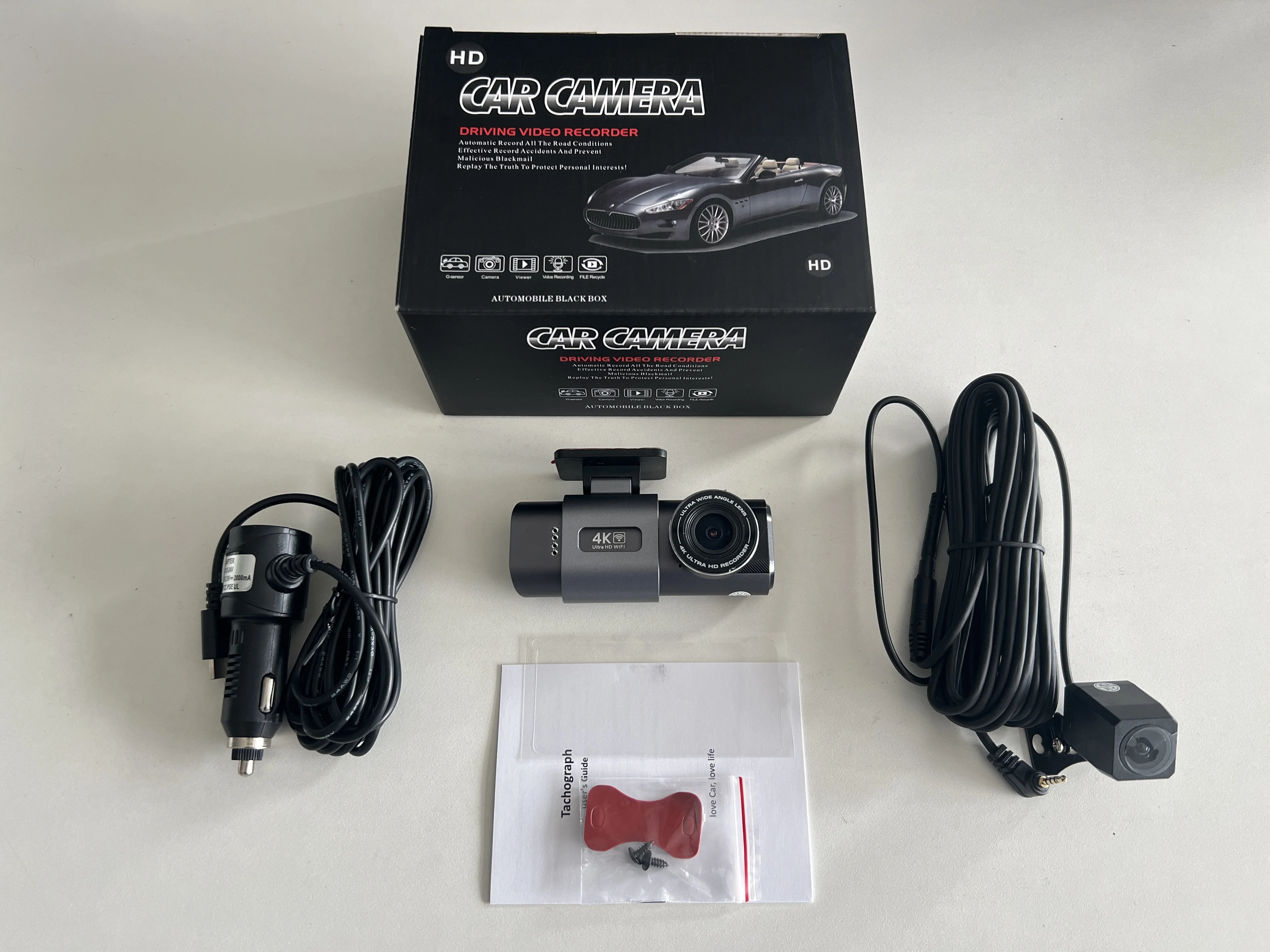 NEW Front and Rear 2 Channel Car Dvr Driving Recorder Video for Double 2 Inch 4K Wifi GPS Hd Dash Camera Car Black Box
NEW Front and Rear 2 Channel Car Dvr Driving Recorder Video for Double 2 Inch 4K Wifi GPS Hd Dash Camera Car Black Box