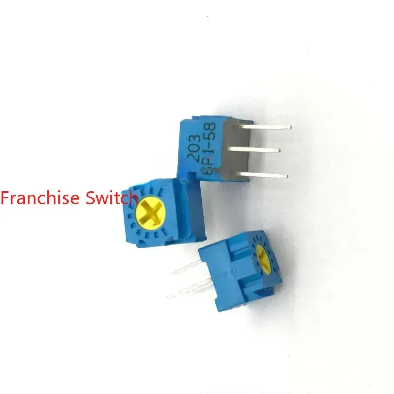 10PCS GF063P1 B203 20K Potentiometer 3362P
10PCS GF063P1 B203 20K Potentiometer 3362P