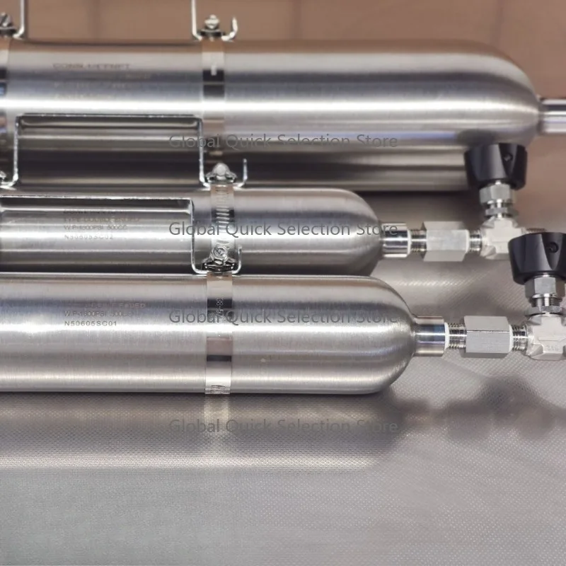 Monel 400 Seamless Sample Cylinder 500ml 1/4" NPT G-as Sampling Vessel for H-2S Service
Monel 400 Seamless Sample Cylinder 500ml 1/4" NPT G-as Sampling Vessel for H-2S Service