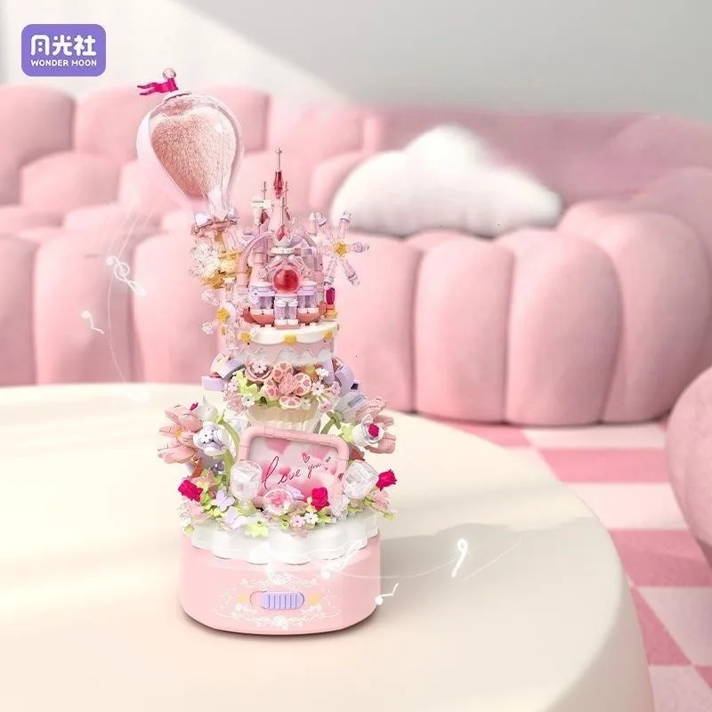 WONDER MOON Moonlit Society Building Blocks Love Words Music Box Confession Balloon Castle Desktop Decor Girl Birthday Gift
WONDER MOON Moonlit Society Building Blocks Love Words Music Box Confession Balloon Castle Desktop Decor Girl Birthday Gift