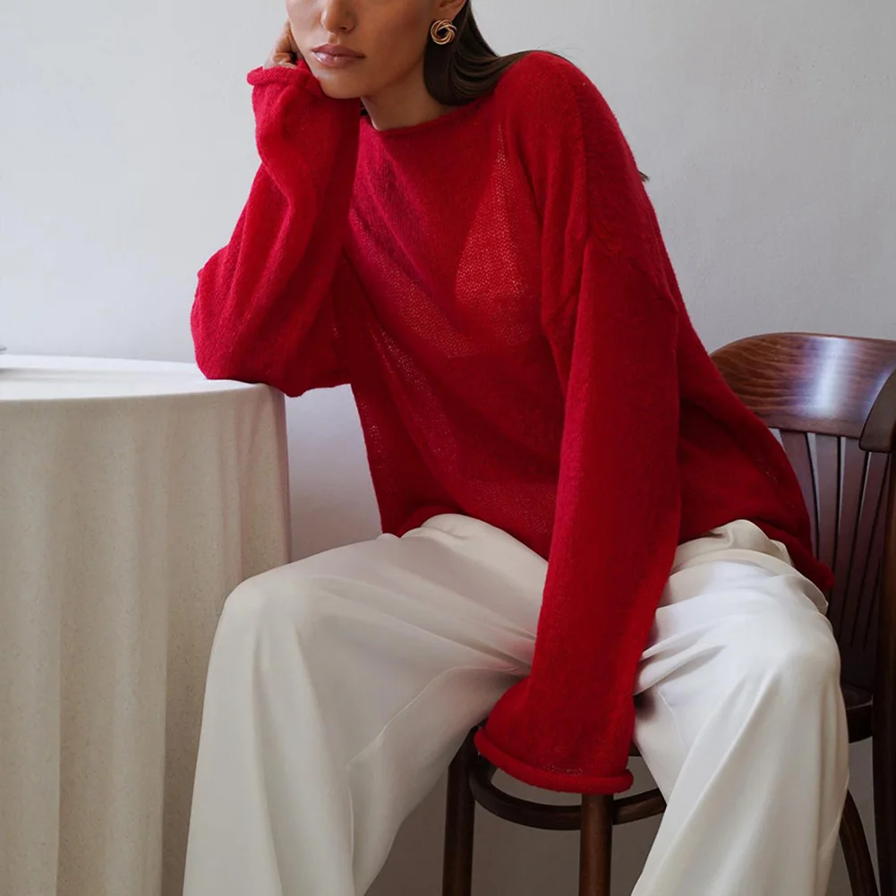 Ladies\\' Comfortable and Stylish Knit TShirts designed with a Trendy Hollow Look Perfectly Suited to the Season
Ladies\\' Comfortable and Stylish Knit TShirts designed with a Trendy Hollow Look Perfectly Suited to the Season
