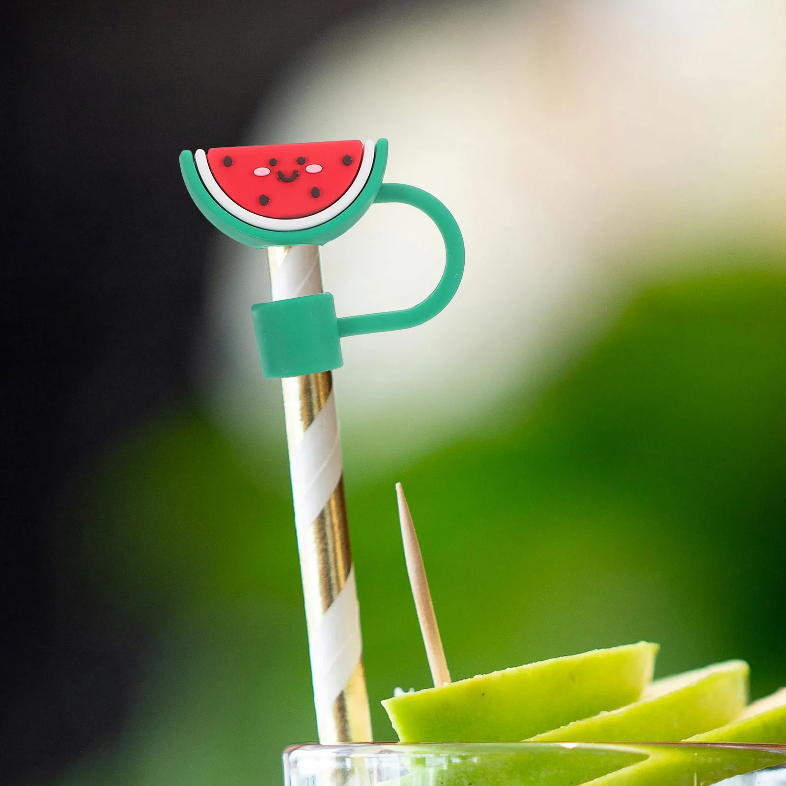 8pcs Fruit Straw Cap Cute Silicone Covers for 10mm Straws Reusable Funny Toppers Safe Material Easy Clean Home Office Travel
8pcs Fruit Straw Cap Cute Silicone Covers for 10mm Straws Reusable Funny Toppers Safe Material Easy Clean Home Office Travel