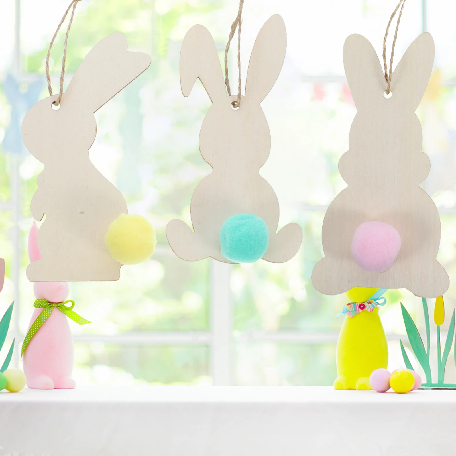 1 set 1 Set Bunny Cutouts Unfinished Slices With Balls Home Party Decorations Easter Wood Slices For Crafts Diy Graffiti Chip
1 set 1 Set Bunny Cutouts Unfinished Slices With Balls Home Party Decorations Easter Wood Slices For Crafts Diy Graffiti Chip