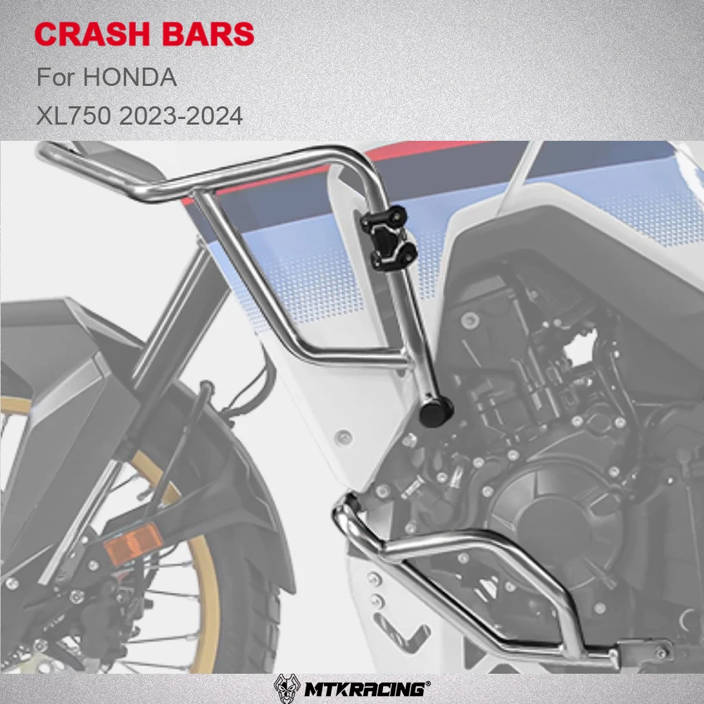 MTK Crash bars For HONDA XL750 2023-2024 Motorcycle Upper Fairing Frame Protection Bar Engine Protector Crash Bar
MTK Crash bars For HONDA XL750 2023-2024 Motorcycle Upper Fairing Frame Protection Bar Engine Protector Crash Bar