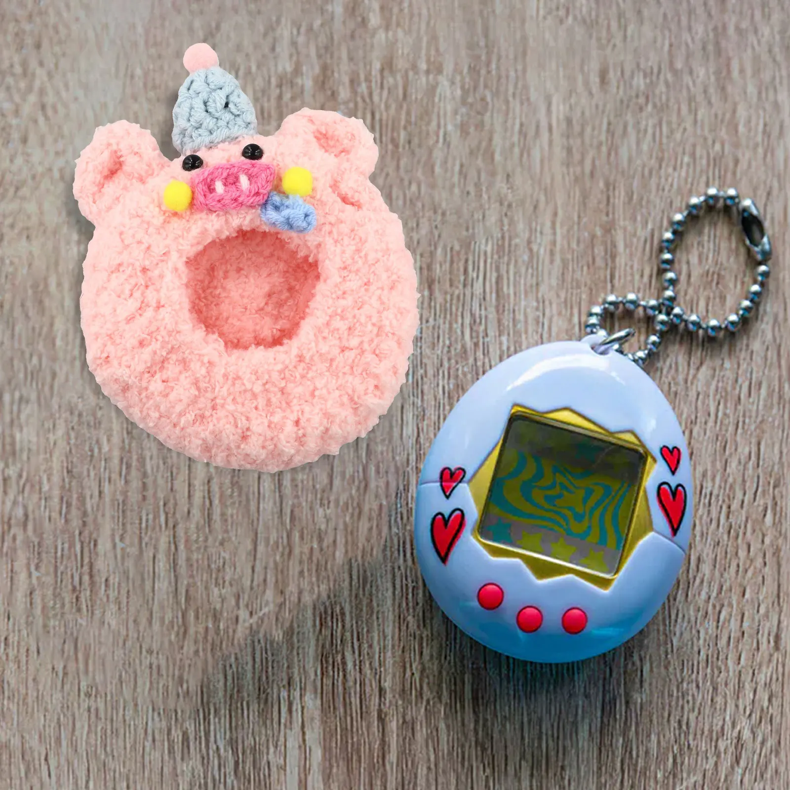 Hand Crocheted Plush Sleeve Designed for Tamagotchi Paradise Protects Device from Scratches and Provides Soft Comfort
Hand Crocheted Plush Sleeve Designed for Tamagotchi Paradise Protects Device from Scratches and Provides Soft Comfort