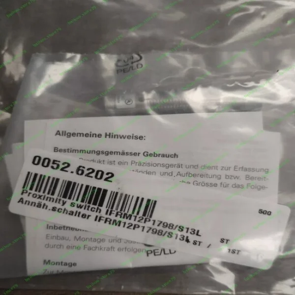 Ifrm 12p1798s13l Sensor New Brand New Original Spot Plc
Ifrm 12p1798s13l Sensor New Brand New Original Spot Plc