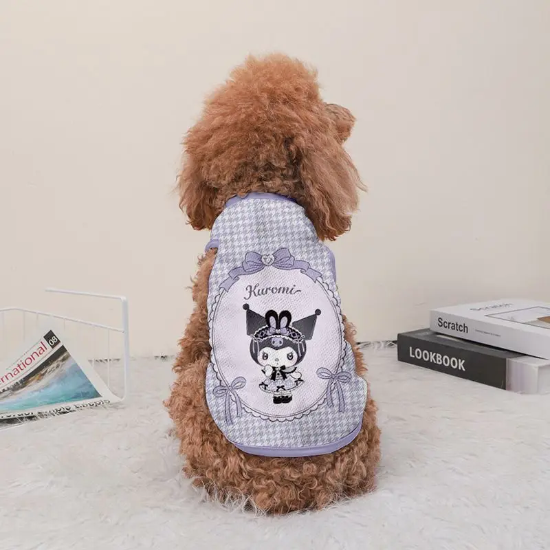 Anime Cartoon Kawaii Sanrio Kuromi Pet Vest Mesh Thin Delong Thick Money Clothes Large, Medium and Small Prevent Hair Loss New
Anime Cartoon Kawaii Sanrio Kuromi Pet Vest Mesh Thin Delong Thick Money Clothes Large, Medium and Small Prevent Hair Loss New