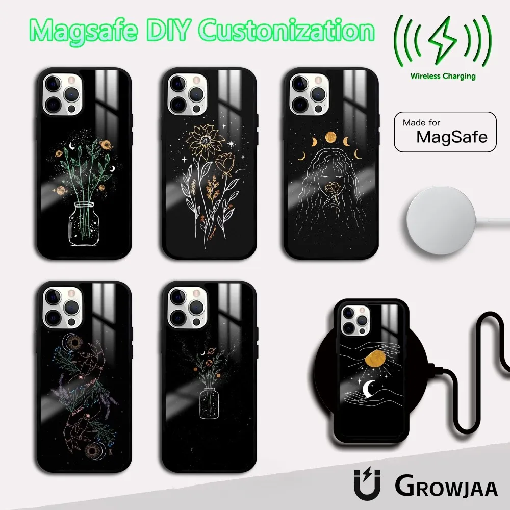 Stars Sun Moon Galaxy Phone Case For iPhone 16 15 14 13 12 11 Pro Max Plus Mini Magsafe Mirror Wireless Magnetic Cover
Stars Sun Moon Galaxy Phone Case For iPhone 16 15 14 13 12 11 Pro Max Plus Mini Magsafe Mirror Wireless Magnetic Cover