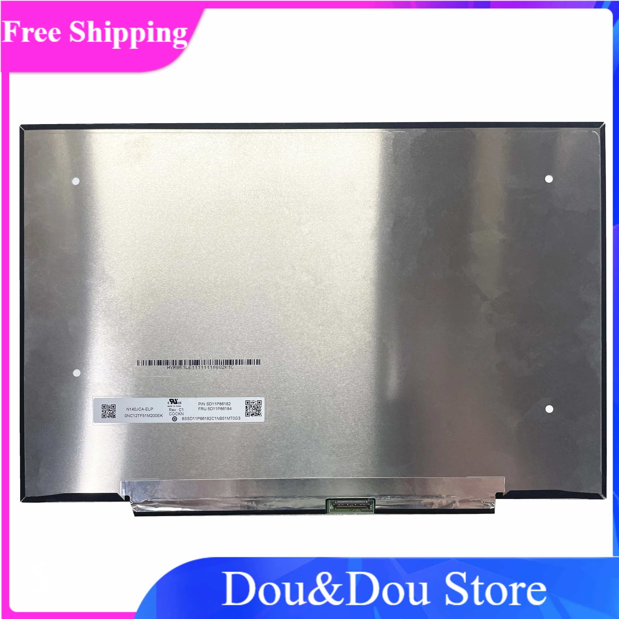 N140JCA-ELP MNE007QS5-1 B140UAN4.H 30-контактный 14,0-дюймовый ЖК-экран ноутбука WUXGA, новый 
N140JCA-ELP MNE007QS5-1 B140UAN4.H 30-контактный 14,0-дюймовый ЖК-экран ноутбука WUXGA, новый