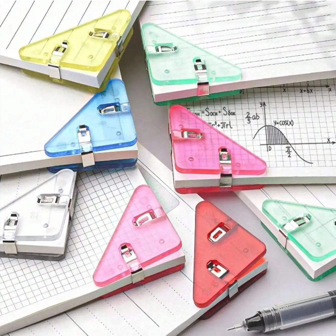 Multifunctional Right Angle Triangle Corner Clip Creative Office Stationery Bookclip Test Paper Anti-Roll Clip File Mem
Multifunctional Right Angle Triangle Corner Clip Creative Office Stationery Bookclip Test Paper Anti-Roll Clip File Mem