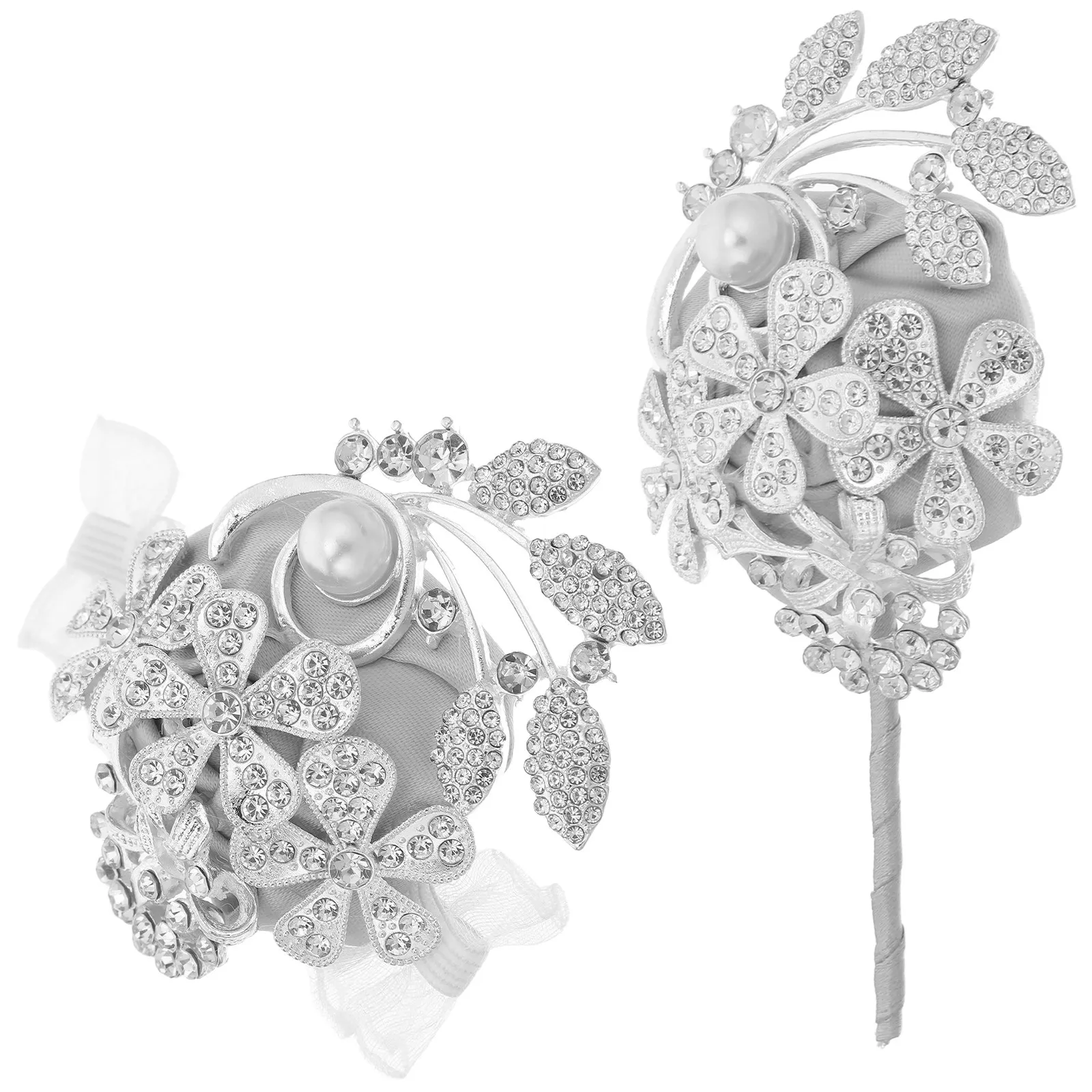 1 Set Bridal Rhinestone Wrist Corsage Faux Pearl Cloth Flower Bracelet Wedding Bridesmaids Prom Party Decoration
1 Set Bridal Rhinestone Wrist Corsage Faux Pearl Cloth Flower Bracelet Wedding Bridesmaids Prom Party Decoration