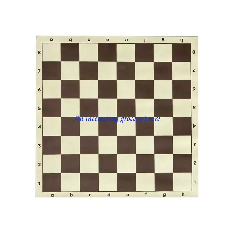 652D Portable PU Chesses Board Enduring Soft Rollable Chessboard Light Weight Tournament Chesses Mat for Educational Game
652D Portable PU Chesses Board Enduring Soft Rollable Chessboard Light Weight Tournament Chesses Mat for Educational Game