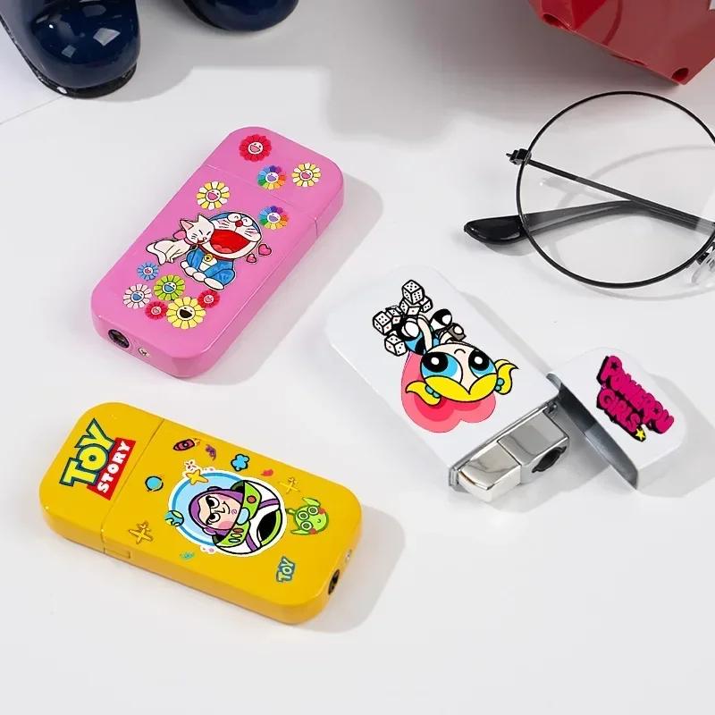 Butane Inflatable Lighter, Exquisite Ultra-thin Body, Windproof and Open Flame, Trendy and Cute Color Printed
Butane Inflatable Lighter, Exquisite Ultra-thin Body, Windproof and Open Flame, Trendy and Cute Color Printed