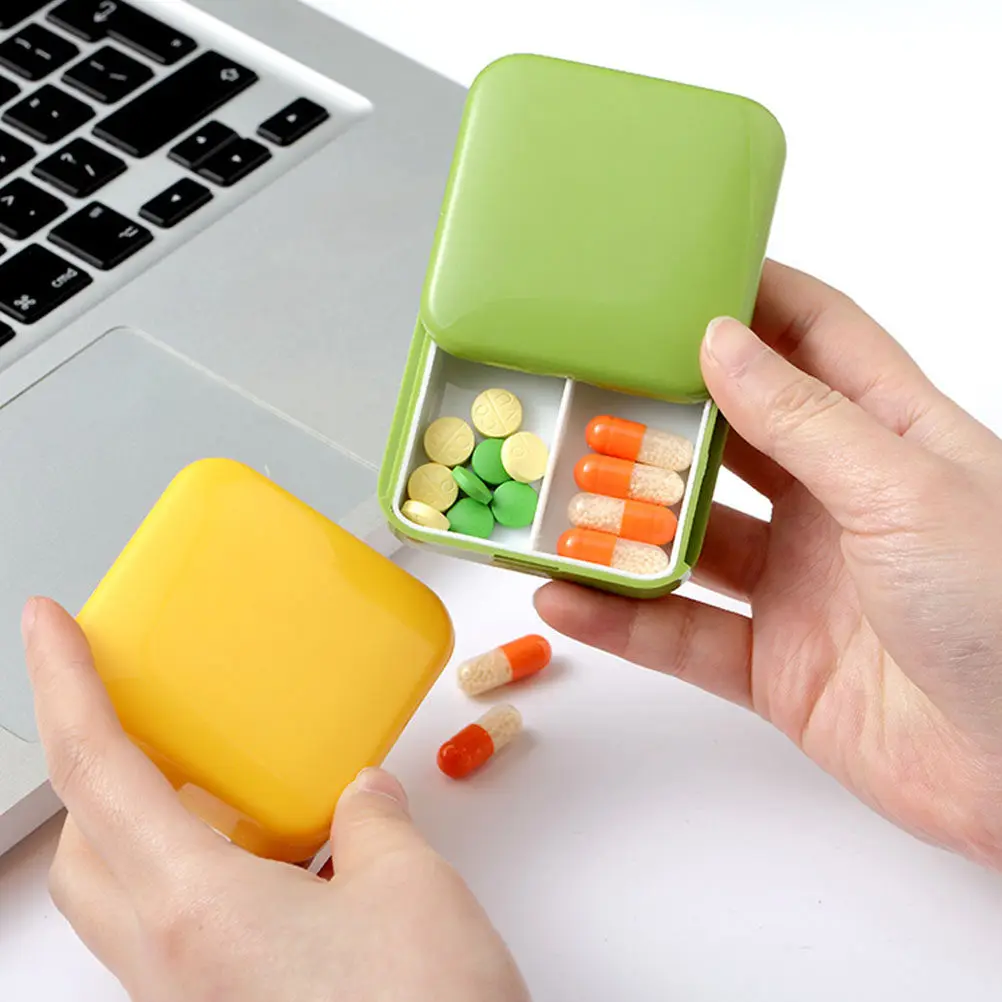 4Pcs Pill Box Medicine Organizer 2 Compartments Portable Travel Storage Case Holder Meds Organizer Container for Home Office
4Pcs Pill Box Medicine Organizer 2 Compartments Portable Travel Storage Case Holder Meds Organizer Container for Home Office
