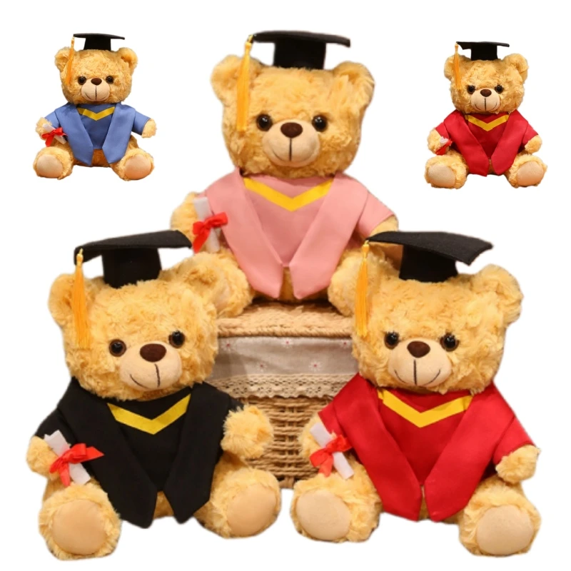 25cm Kawaii New 2026 Doctor Bear Plush Doll Cute Colorful Bachelor Graduation Bear Stuffed Animal Home Decor Gift For Kids
25cm Kawaii New 2026 Doctor Bear Plush Doll Cute Colorful Bachelor Graduation Bear Stuffed Animal Home Decor Gift For Kids