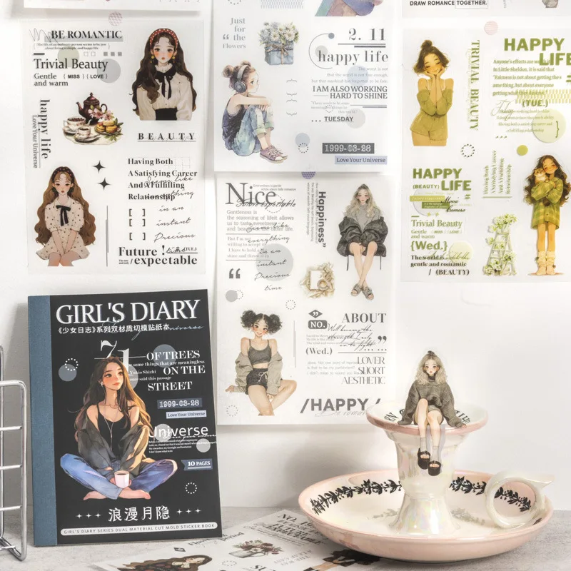 Mr. Paper Stickers With Various Material Themes for DIY Cell Phone Case Handbook Notebook Photo Frame Tag Decoration
Mr. Paper Stickers With Various Material Themes for DIY Cell Phone Case Handbook Notebook Photo Frame Tag Decoration