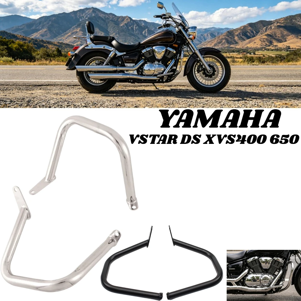 For Yamaha Racing Star Vstar DS XVS400/650 Motorcycle Modification Bumper Engine Protection Bar Fall Protection Floor Protection
For Yamaha Racing Star Vstar DS XVS400/650 Motorcycle Modification Bumper Engine Protection Bar Fall Protection Floor Protection
