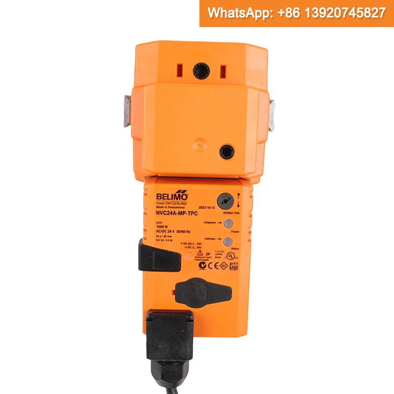 Belimo NVC24A-MP-TPC NVC24A-SR-TPC NVC24A-SZ-TPC Communicative Modualting Globe Valve Actuator MP-Bus 35s Fast Running Time HRV
Belimo NVC24A-MP-TPC NVC24A-SR-TPC NVC24A-SZ-TPC Communicative Modualting Globe Valve Actuator MP-Bus 35s Fast Running Time HRV