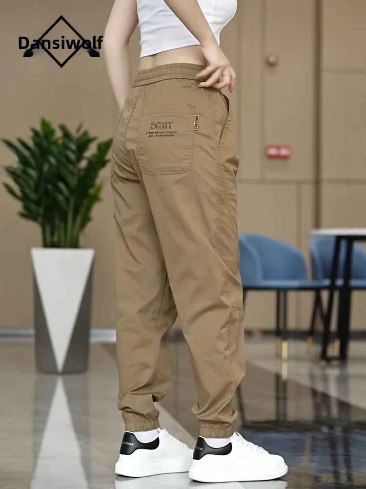 Summer Men's Ice Silk Workwear Pants Lightweight Sporty Style Thin Fabric High Waist Trousers Breathable Quick Dry Anti-Wrinkle
Summer Men's Ice Silk Workwear Pants Lightweight Sporty Style Thin Fabric High Waist Trousers Breathable Quick Dry Anti-Wrinkle