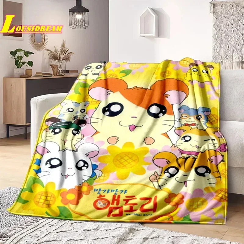 Anime H-Hamtaro Printed Blanket Comfortable and Cute Children's Warm Blanket Sofa Sheet Hiking Camping Children's Birthday Gift
Anime H-Hamtaro Printed Blanket Comfortable and Cute Children's Warm Blanket Sofa Sheet Hiking Camping Children's Birthday Gift