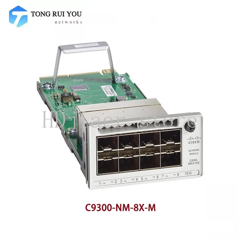 second-hand 95% new For Cisco C9300 8 X 10GE Network Module C9300-NM-8X-M with Stock Availability
second-hand 95% new For Cisco C9300 8 X 10GE Network Module C9300-NM-8X-M with Stock Availability