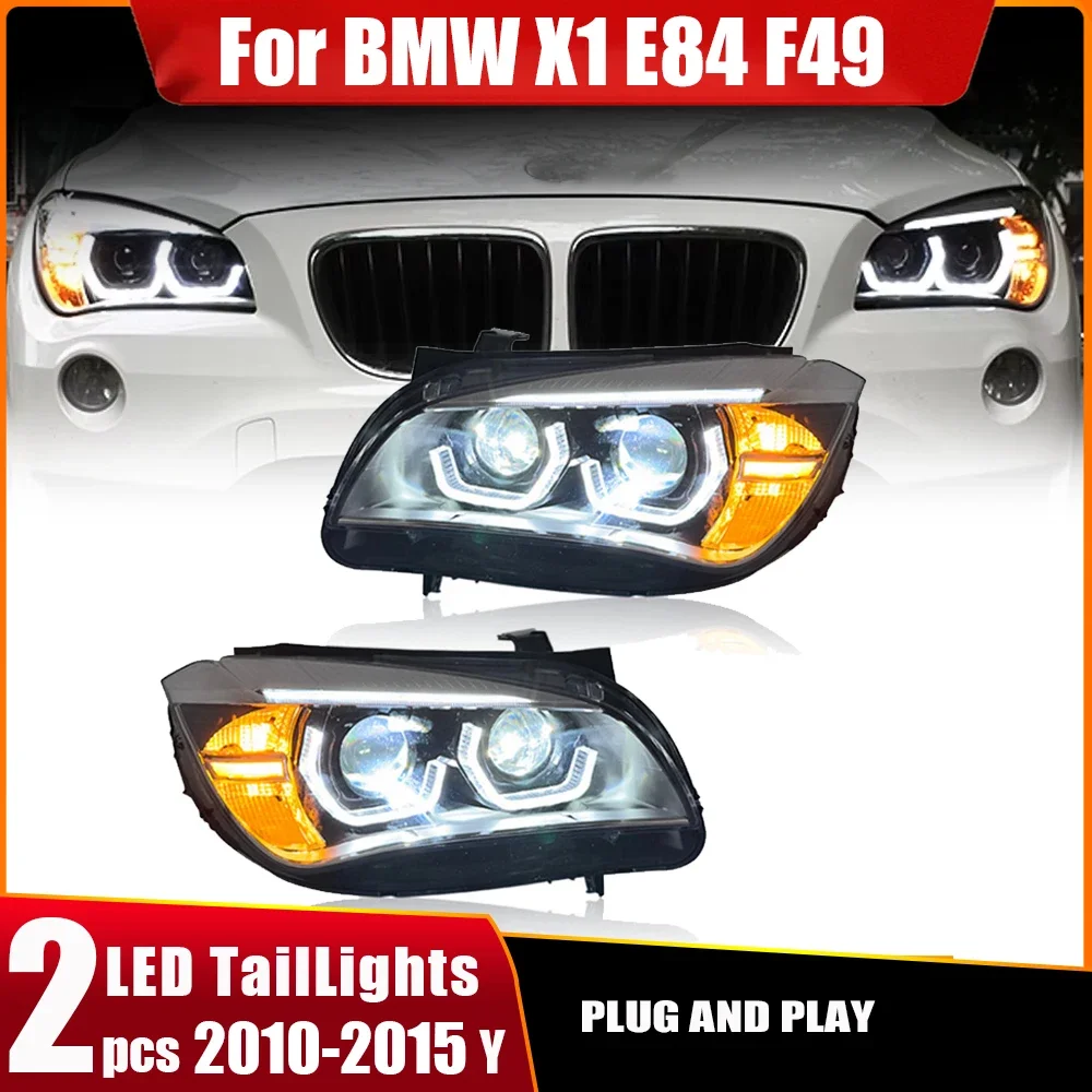 Автомобильный светодиодный фонарь для BMW X1 E84 F49 Фары 2010-2015 2016-19 Новый светодиодный указатель поворота Angel Eye DRL Передний фонарь Автоаксессуары
Автомобильный светодиодный фонарь для BMW X1 E84 F49 Фары 2010-2015 2016-19 Новый светодиодный указатель поворота Angel Eye DRL Передний фонарь Автоаксессуары