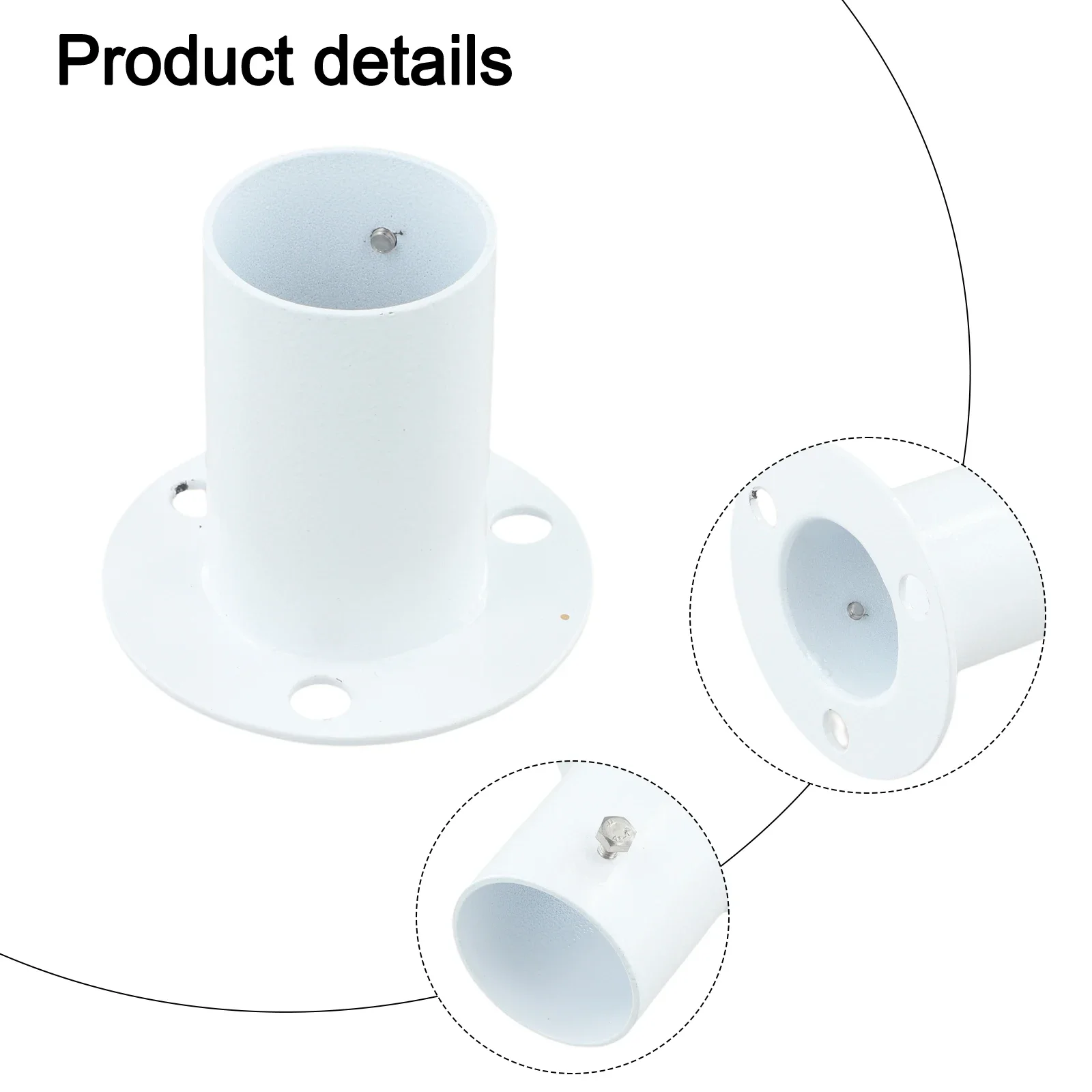 For 1 5 Inch Stainless Steel Pool Deck Flanges Base for Handrail Ladder Railing Mount with Convenient Installation
For 1 5 Inch Stainless Steel Pool Deck Flanges Base for Handrail Ladder Railing Mount with Convenient Installation