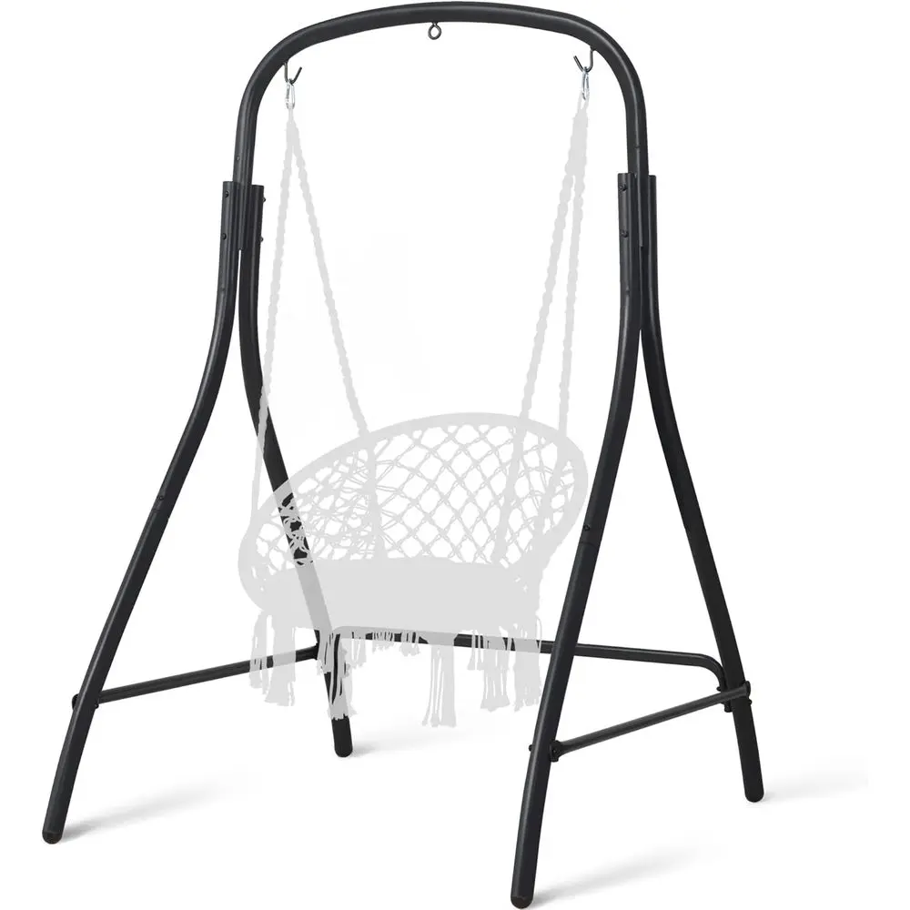 Sturdy Steel Hammock Stand, 400 lbs Weight Capacity, Height Adjustable, Indoor/Outdoor Use, No Hammock Included, Black
Sturdy Steel Hammock Stand, 400 lbs Weight Capacity, Height Adjustable, Indoor/Outdoor Use, No Hammock Included, Black