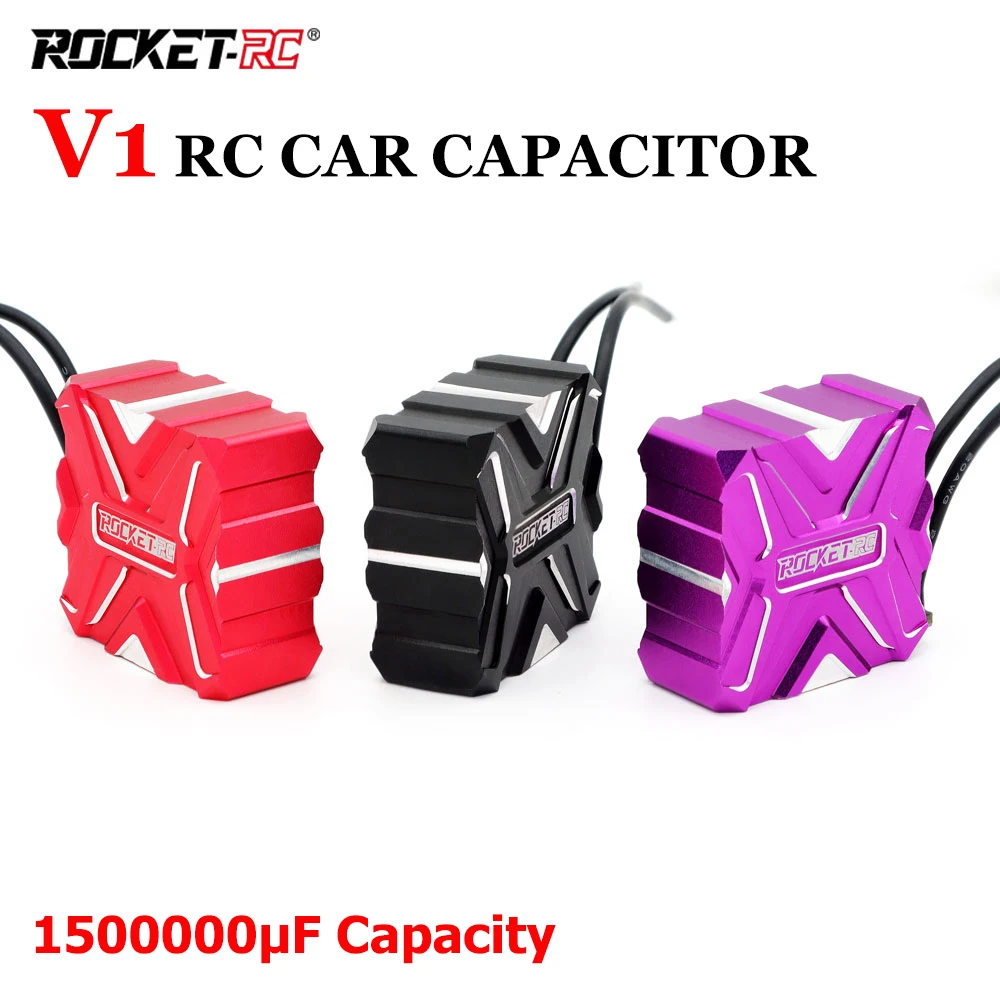 Металлический конденсатор ROCKET-RC 1500000 Сопротивление μF емкостью 300 мОм для 1/10 RC RV Drift Cars
Металлический конденсатор ROCKET-RC 1500000 Сопротивление μF емкостью 300 мОм для 1/10 RC RV Drift Cars