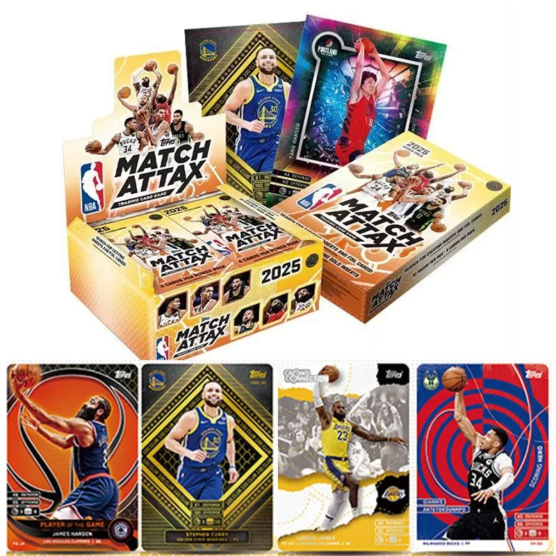 KAYOU NBA Star Card TOPPS 2025 NBA MATCH ATTAX Basketball Battle Energy Pack Superpower Pack Collection Card Holiday Gifts Toys
KAYOU NBA Star Card TOPPS 2025 NBA MATCH ATTAX Basketball Battle Energy Pack Superpower Pack Collection Card Holiday Gifts Toys