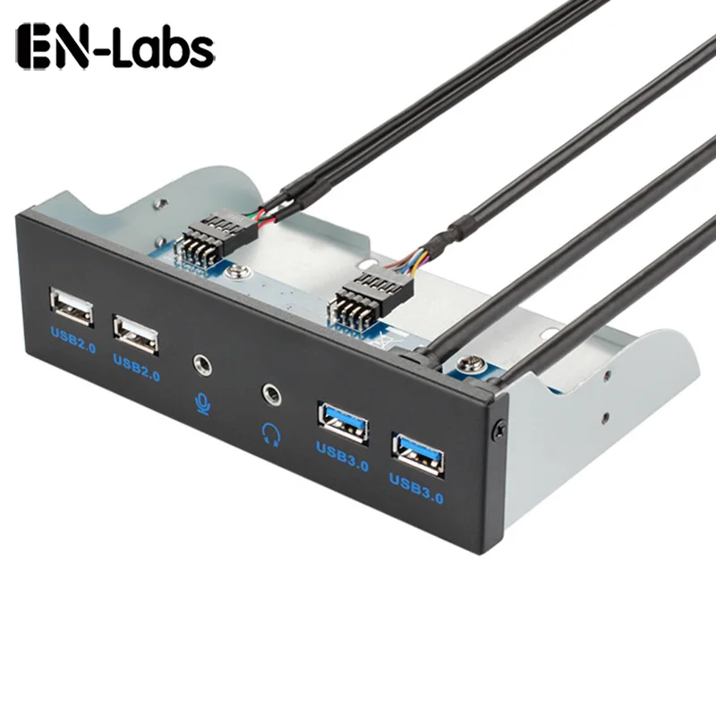 5.25 Front Panel 4 Ports USB Hub w/ HD Audio & Microphone,2 Port USB 3.0 & 2 Ports USB 2.0 w/ 3.5mm Stereo Mic CD-ROM Bracket
5.25 Front Panel 4 Ports USB Hub w/ HD Audio & Microphone,2 Port USB 3.0 & 2 Ports USB 2.0 w/ 3.5mm Stereo Mic CD-ROM Bracket