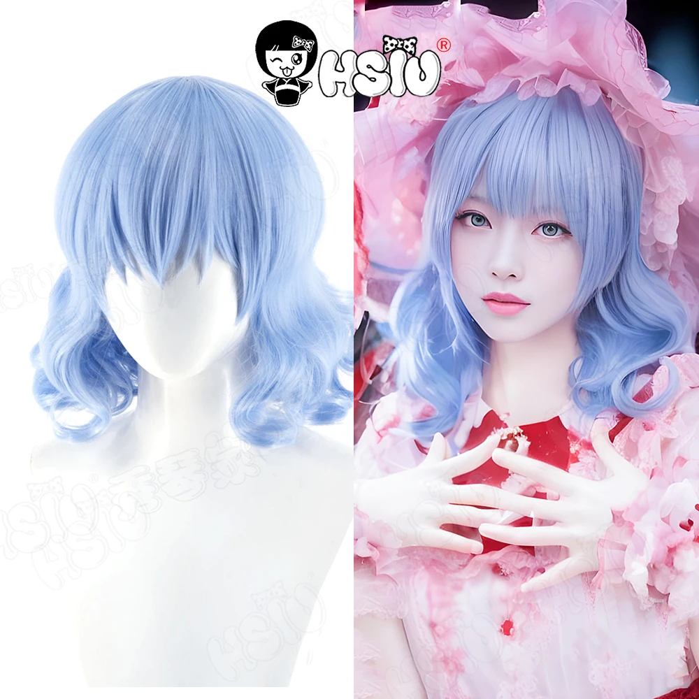 Парик для косплея Remilia Scarlet HSIU, 40 см, короткие синие волосы, синтетический парик + шапочка для парика, игра Touhou Project Remilia Scarlet, косплей
Парик для косплея Remilia Scarlet HSIU, 40 см, короткие синие волосы, синтетический парик + шапочка для парика, игра Touhou Project Remilia Scarlet, косплей