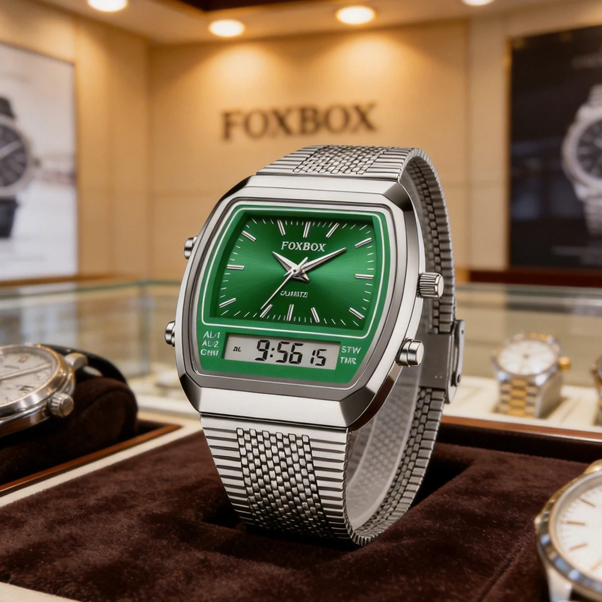 FOXBOX Luxury Digital Quartz Watches For Men Women Fashion Outdoor Dual Display Time Sports Week Waterproof Wristwatches Relojes
FOXBOX Luxury Digital Quartz Watches For Men Women Fashion Outdoor Dual Display Time Sports Week Waterproof Wristwatches Relojes