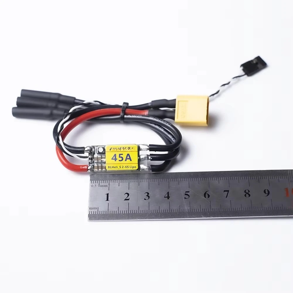 12-24V (3-6S LiPo) 20A/45A Bi-directional ESC To Control Brushless Motors/propellers in Forward or Reverse Rotation
12-24V (3-6S LiPo) 20A/45A Bi-directional ESC To Control Brushless Motors/propellers in Forward or Reverse Rotation