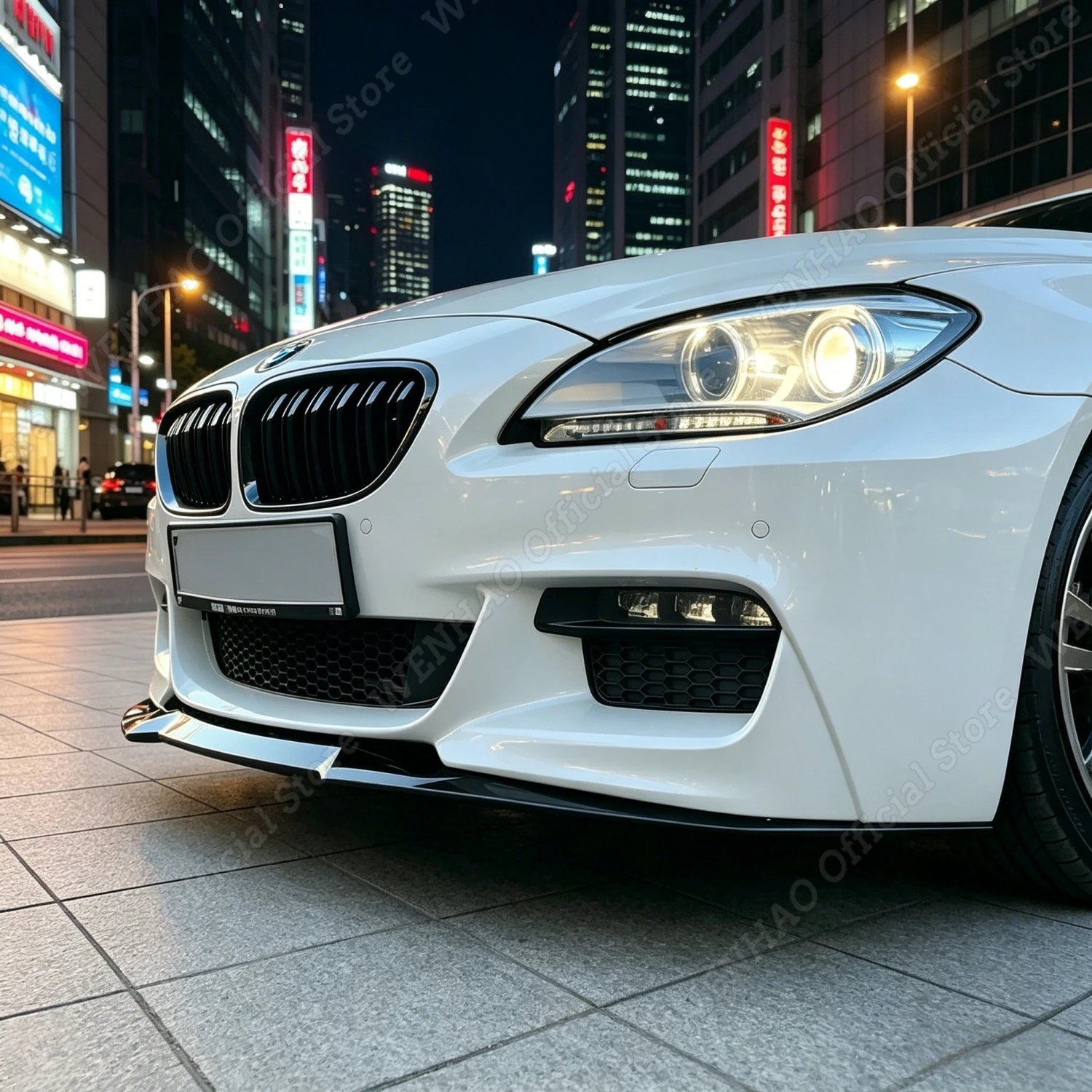 CS Style Gloss Black Car Front Bumper Lip Splitter For BMW 6 Series F06 F12 F13 640i 650i 640d M Sport 2012-2018 Tuning Bodykit
CS Style Gloss Black Car Front Bumper Lip Splitter For BMW 6 Series F06 F12 F13 640i 650i 640d M Sport 2012-2018 Tuning Bodykit
