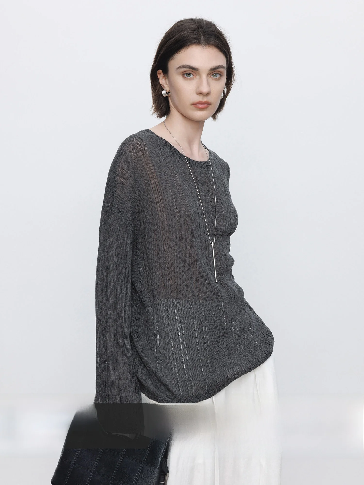 CHICJRE Rylee Women's Knitted Long Sleeve Overhead Top Casual Loose Fit Comfortable Spring Summer T-Shirt Casual Style
CHICJRE Rylee Women's Knitted Long Sleeve Overhead Top Casual Loose Fit Comfortable Spring Summer T-Shirt Casual Style
