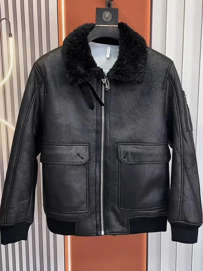 High Quali Men's Winter Jaet Warm Particle Fce Collar Comfortable Faionable Busin Outerwear Stand Fit Long Sve
High Quali Men's Winter Jaet Warm Particle Fce Collar Comfortable Faionable Busin Outerwear Stand Fit Long Sve