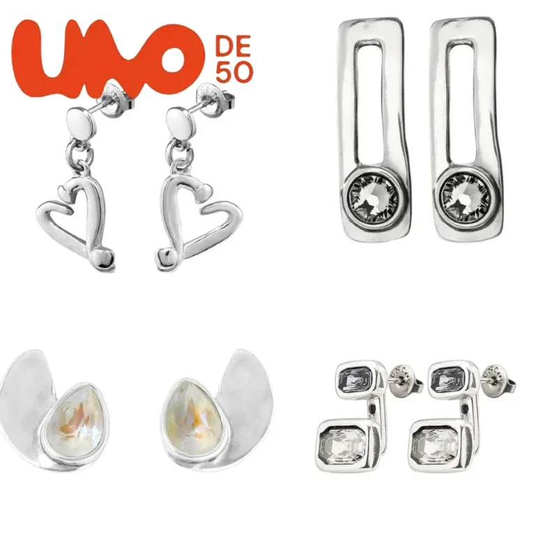 New UNOde50 24K Gold & Silver Earrings - Luxury Design, Great Price For Charm Enhancement
New UNOde50 24K Gold & Silver Earrings - Luxury Design, Great Price For Charm Enhancement